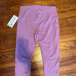 lululemon align pant 25'' w/ pockets size 14